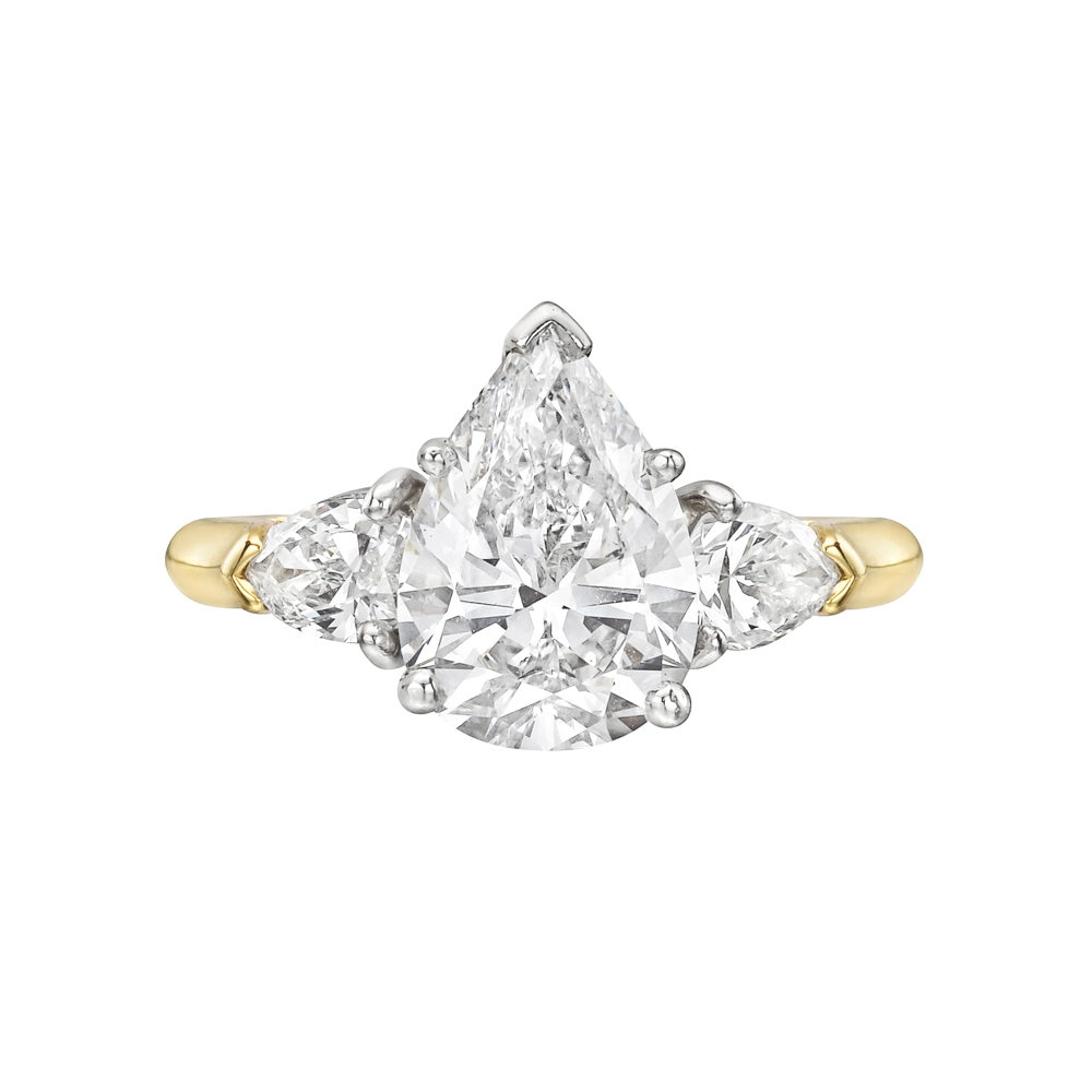 Top 10 Dazzling Pear Diamond Engagement Rings – BestBride101