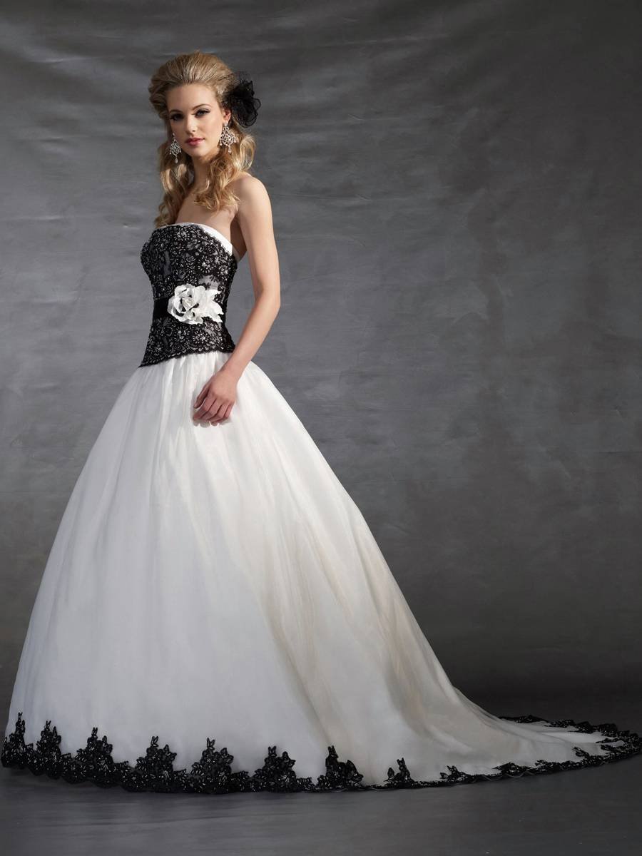 Amazing Wedding Dresses With Black  Check it out now 